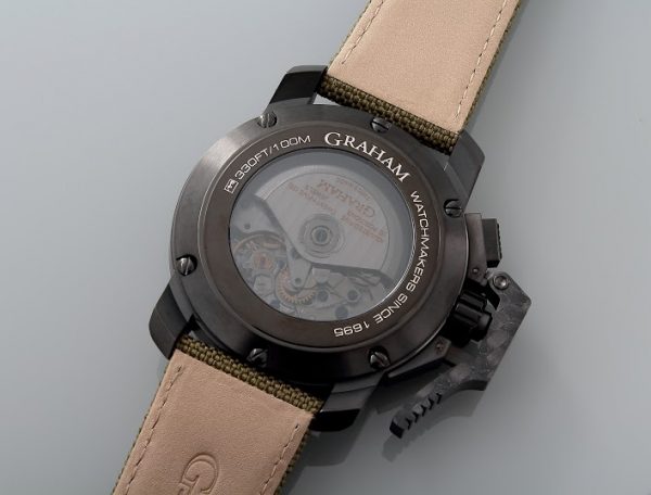 Graham Chronofighter Amazonia Green Back