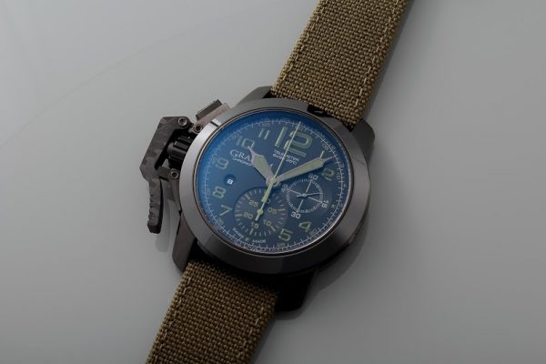 Graham Chronofighter Amazonia Green Front1