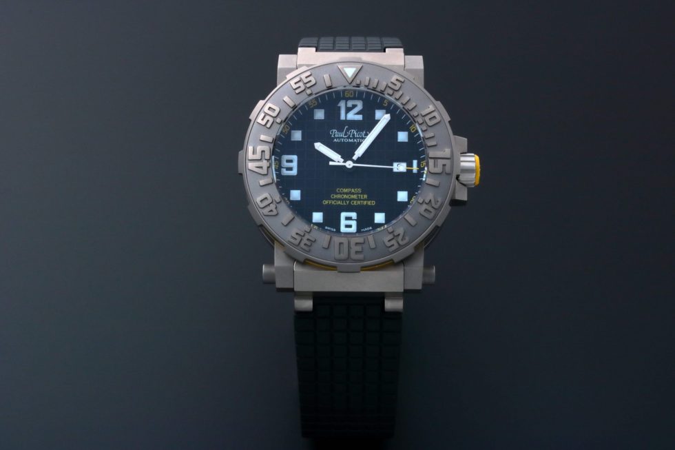 Paul Picot C-Type Compass Titanium Watch Limited Edition 0851 TI