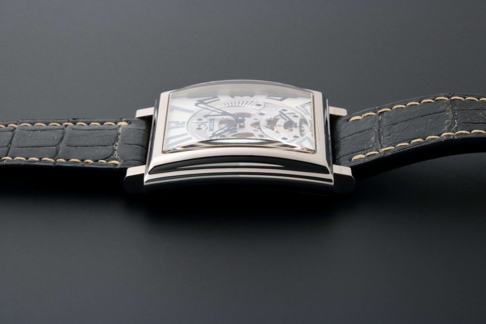 Milus Herios TriRetrograde White Gold Watch HERT301 - Baer & Bosch Auctioneers
