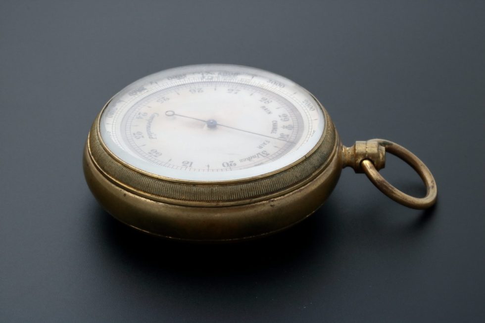 Aneroid Compensated Pocket Barometer - Baer & Bosch Auctioneers