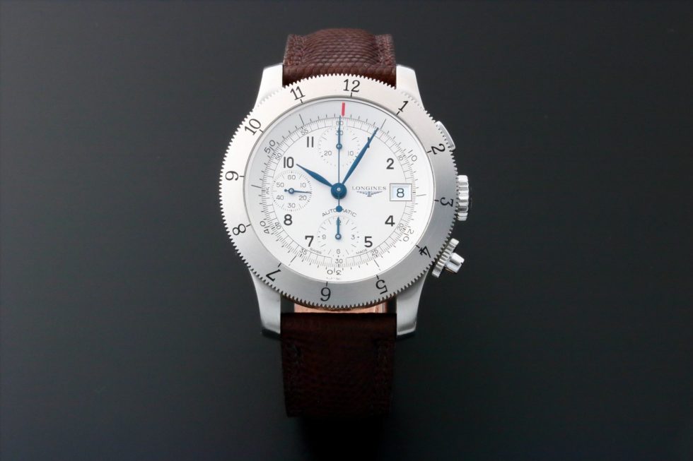 Longines Heritage Weems Chronograph Watch L2.741.4.73.2 - Baer & Bosch Auctioneers