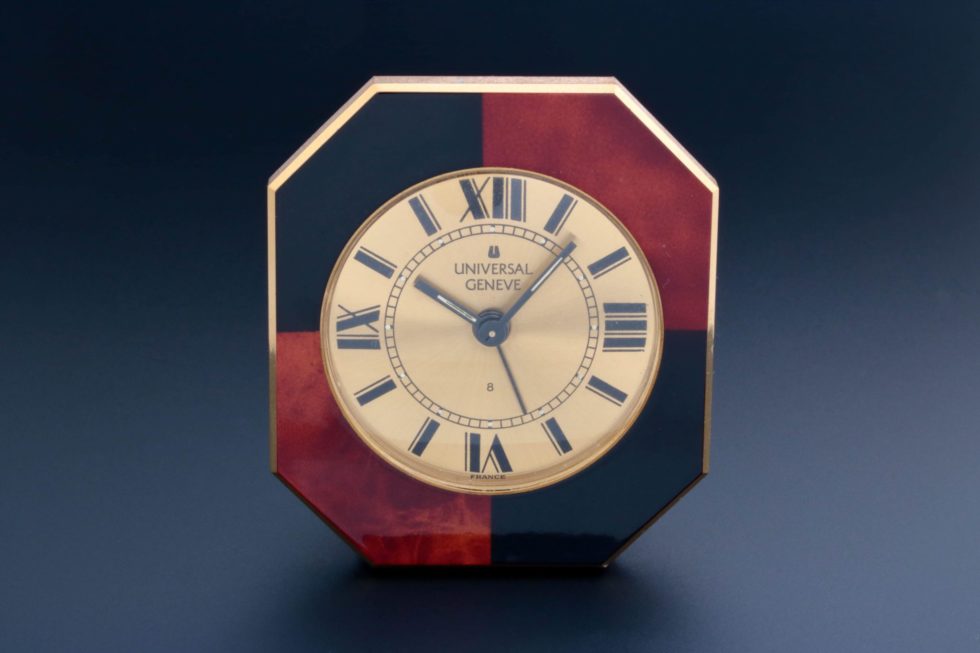 Universal Geneve Travel Table Alarm Clock - Baer Bosch Auctioneers