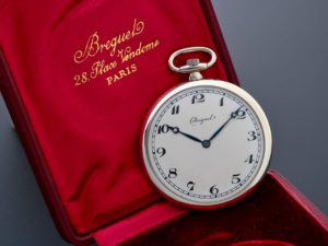 Breguet 18k White Gold Pocket Watch - Baer & Bosch Auctioneers