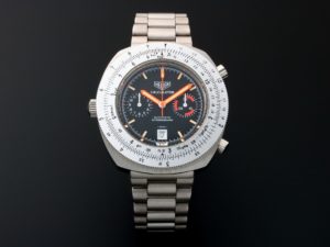 Heuer Calculator Chronograph Watch 110.633N - Baer & Bosch Auctioneers