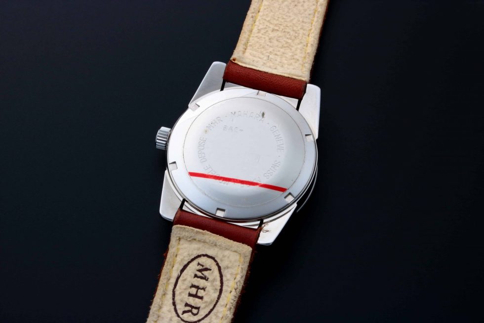 Rare MHR Mahara Salmon Dial Watch - Baer & Bosch Auctioneers