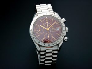 Omega Speedmaster Date Watch Oxblood Dial 3511.61 - Baer & Bosch Auctioneers
