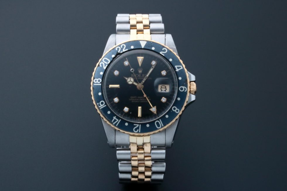 Rolex GMT Master Tutone Diamond Watch 16753 - Baer & Bosch Auctioneers