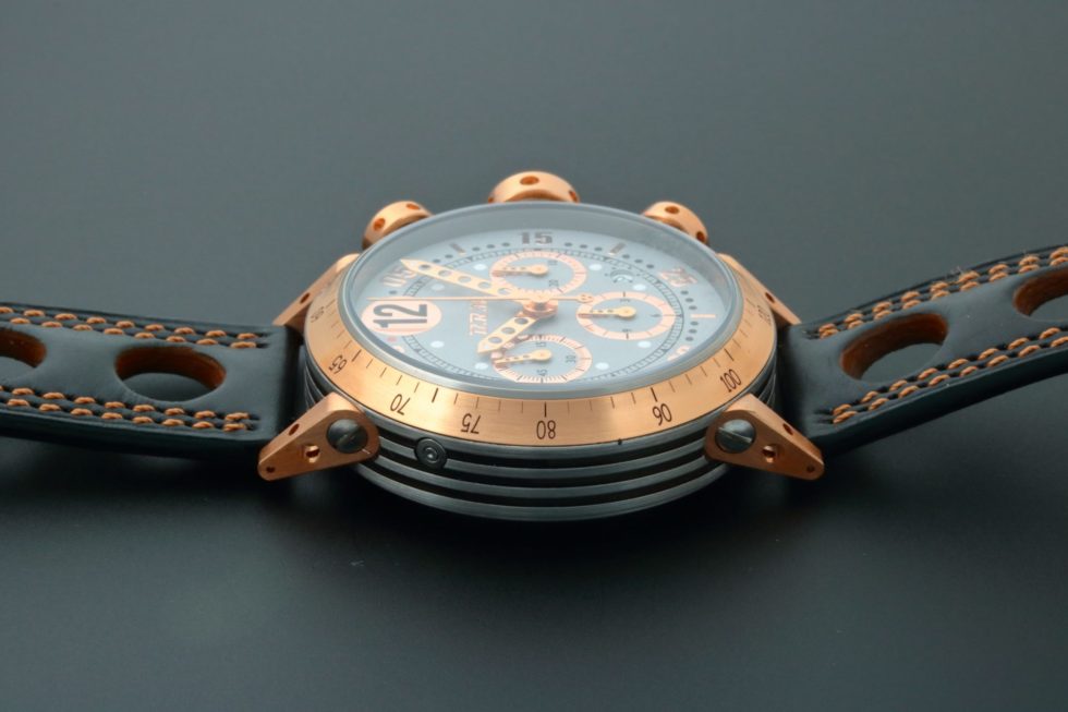 B.R.M. Chronograph Tutone Watch V8-44-GT-5N-CG - Baer & Bosch Auctioneers