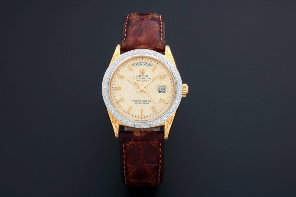 Rolex Day-Date President Watch 18k Yellow Gold 1807 - Baer & Bosch Auctioneers