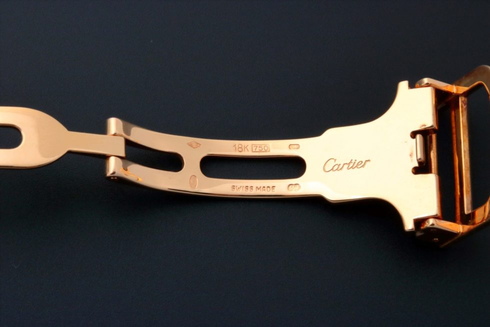 Cartier 18k Yellow Gold Deployant Buckle 16MM - Baer & Bosch Auctioneers