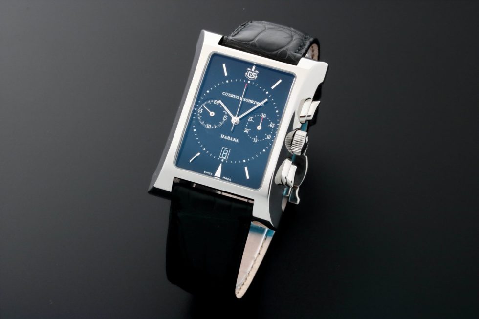 Cuervo y Sobrinos Esplendidos Chronograph Watch 2416.1N - Baer & Bosch Auctioneers