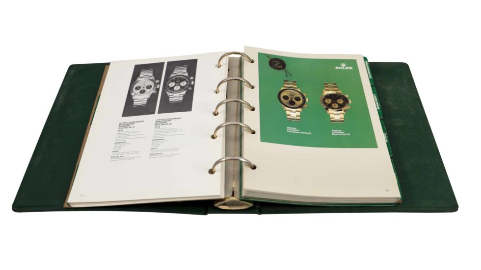 4944a Rolex Dealer Master Catalog 1960s 1